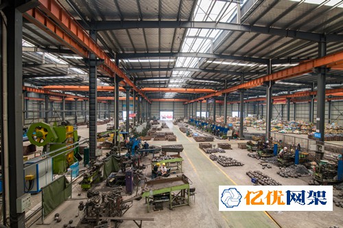 张家港网架配件机加工车间